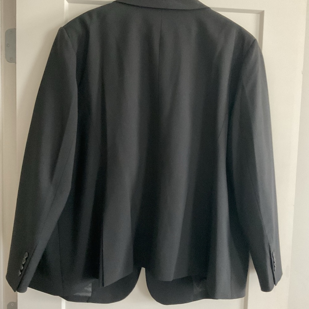 Veronica Beard Black Single-Button Tailored Blaze… - image 2